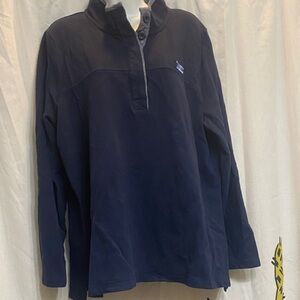 L.L. Bean Navy Blue Women's Crew Neck Sweater
